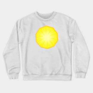 Pineapple Fruit Slice Crewneck Sweatshirt